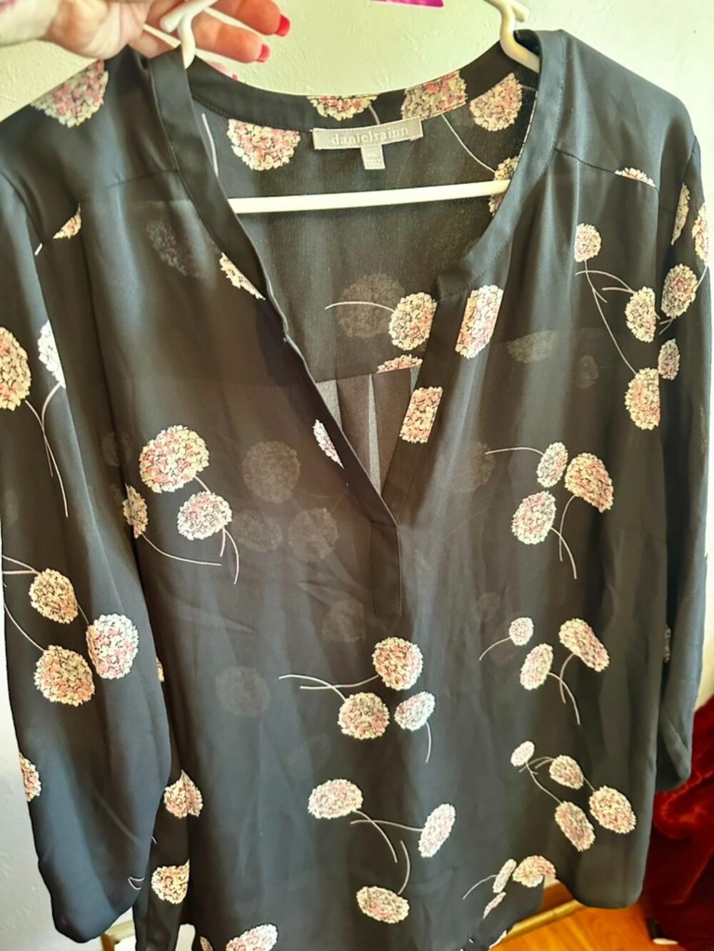 Daniel Rainn Blouse Size XXL